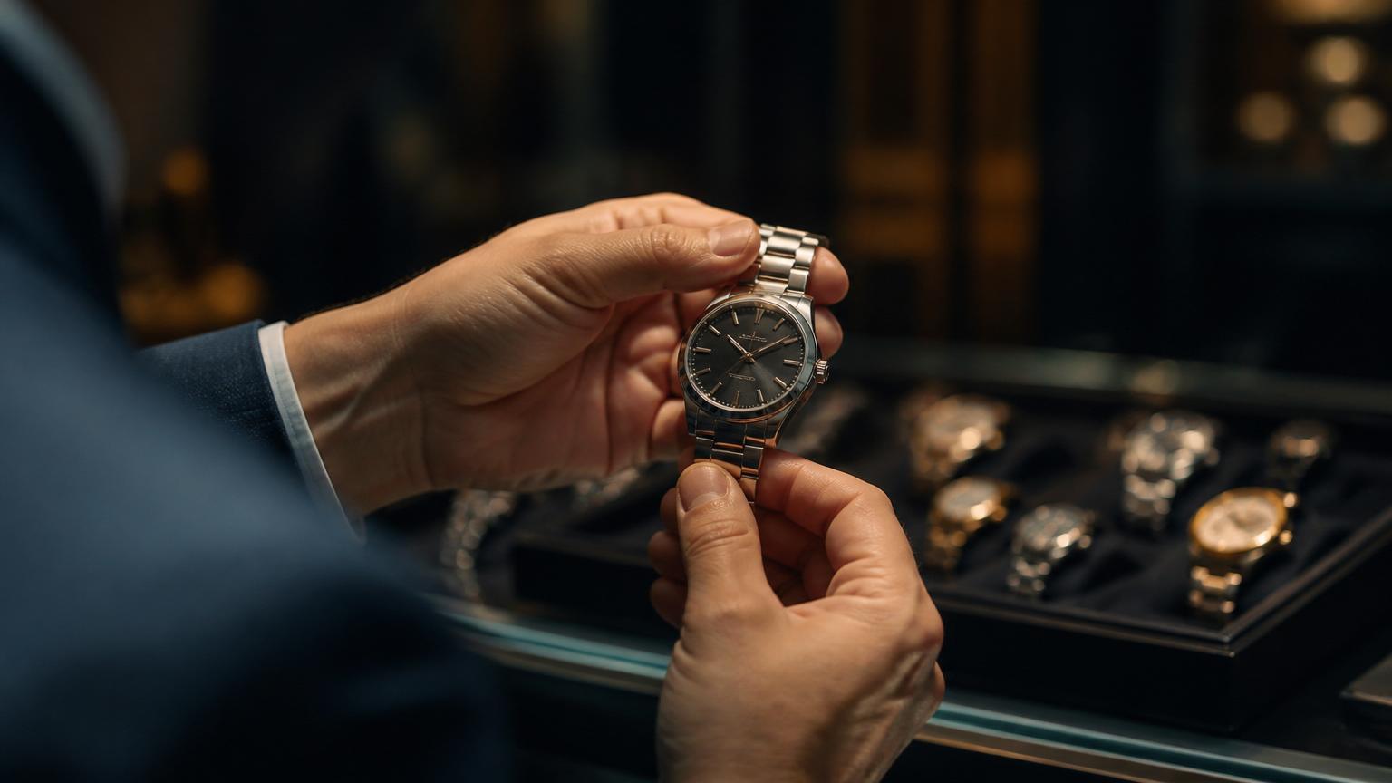Luxe horloge verkopen bij CrownTime, discrete taxatie en directe betaling