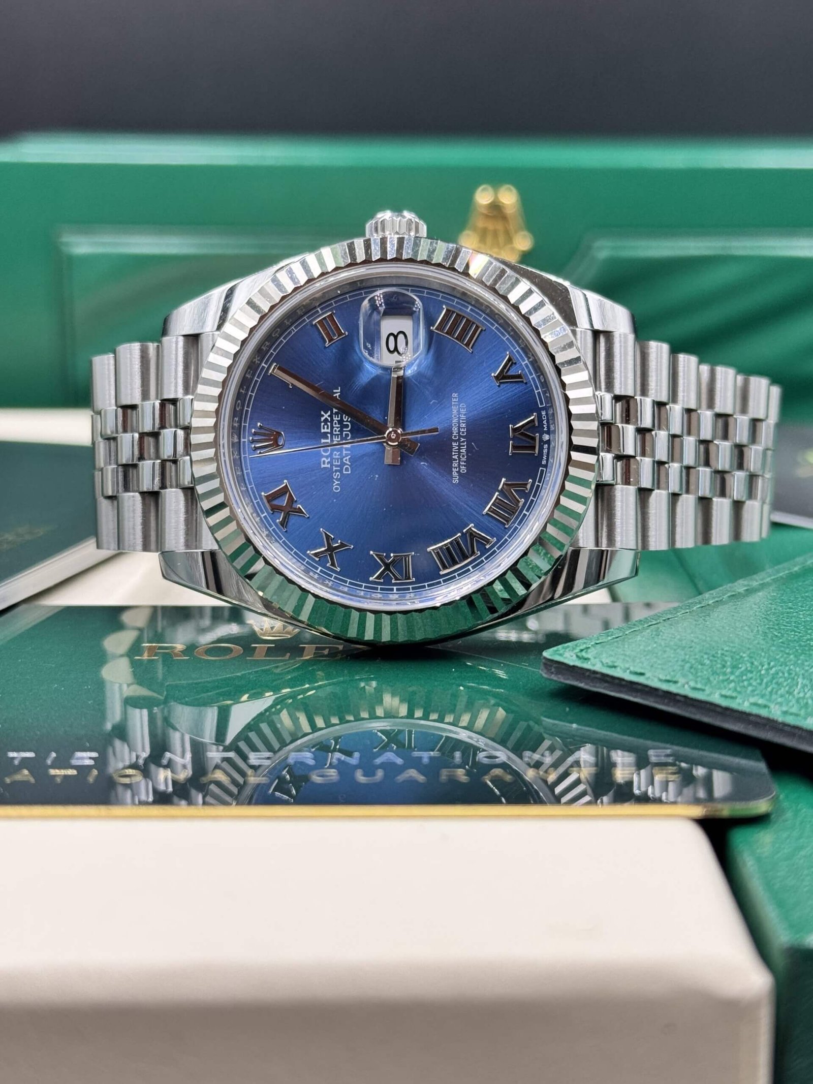 Rolex Datejust 41mm "Azzurro Blue" Jubilee 2024