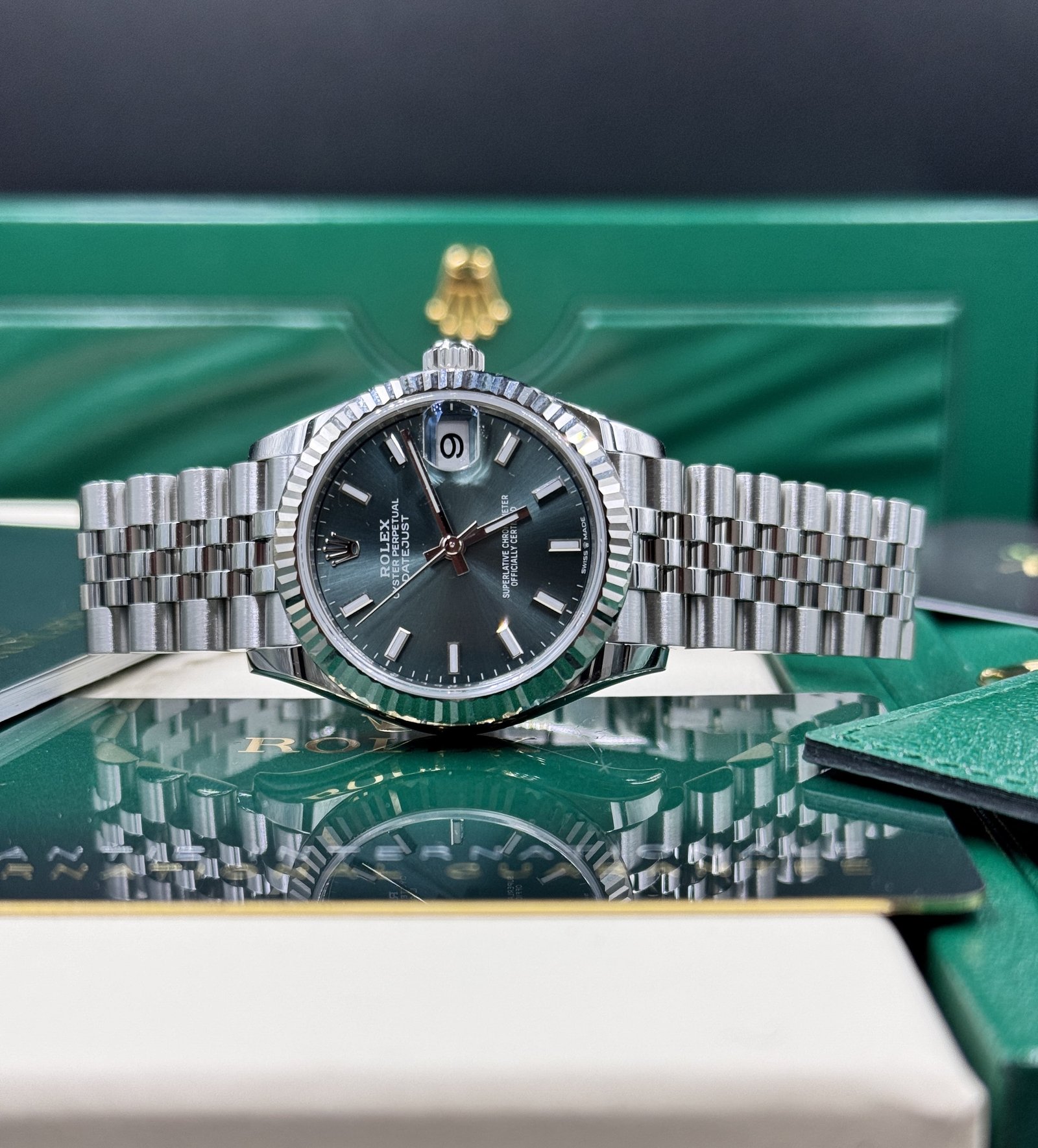 Rolex Datejust 31mm "Mint Green" 2025