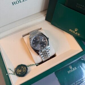 Rolex Datejust rhodium, direct verkopen, inruilen of verpanden